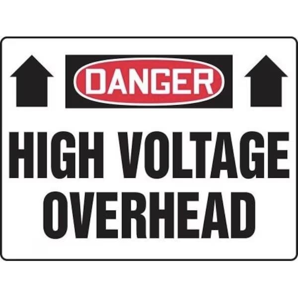 Accuform OSHA DANGER SAFETY SIGN HIGH MELC069VP MELC069VP - main